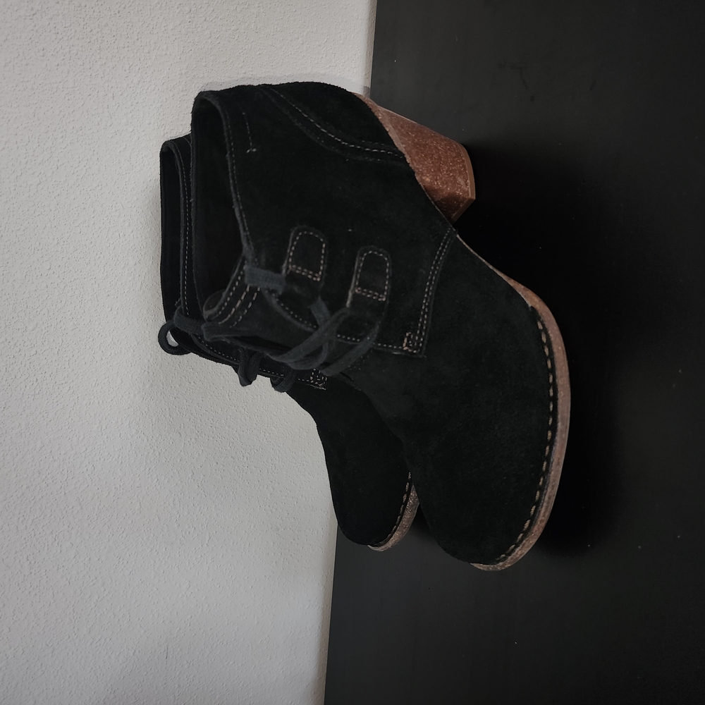 Clarks Artisan Heel Ankle Booties, Black Size9.5 - Picture 3 of 10